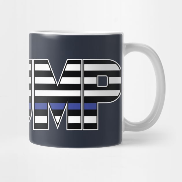 Thin Blue Line TRUMP by IconicTee